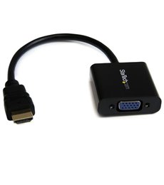 Adaptador Conversor de Vídeo HDMI a VGA HD15 - Cable Convertidor - 1920x1200 - 1080p
