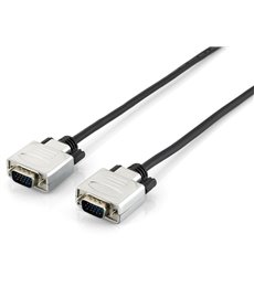 118860 cable VGA 1,8 m VGA (D-Sub) Negro, Plata