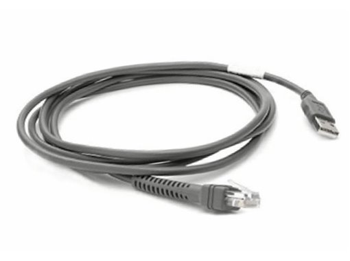 CBA-U21-S07ZBR cable de serie Negro 2,1 m USB EAS