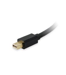 133433 adaptador de cable de vídeo Mini DisplayPort DVI-I Negro
