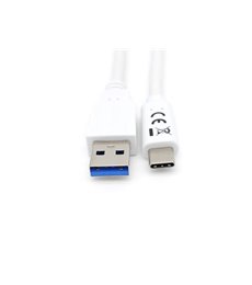 128363 cable USB 1 m USB 3.2 Gen 1 (3.1 Gen 1) USB A USB C Blanco
