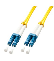 47453 cable de fibra optica 5 m LC OS2 Azul, Blanco, Amarillo