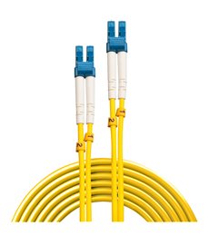 47453 cable de fibra optica 5 m LC OS2 Azul, Blanco, Amarillo