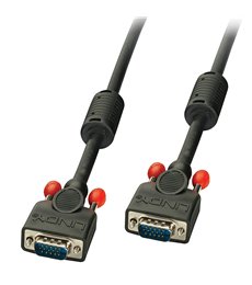 36371 cable VGA 0,5 m VGA (D-Sub) Negro
