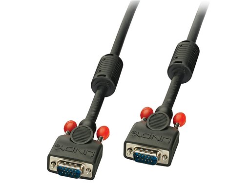 36371 cable VGA 0,5 m VGA (D-Sub) Negro
