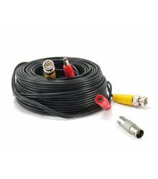 CAS-5018 cable coaxial 18 m BNC CC Negro