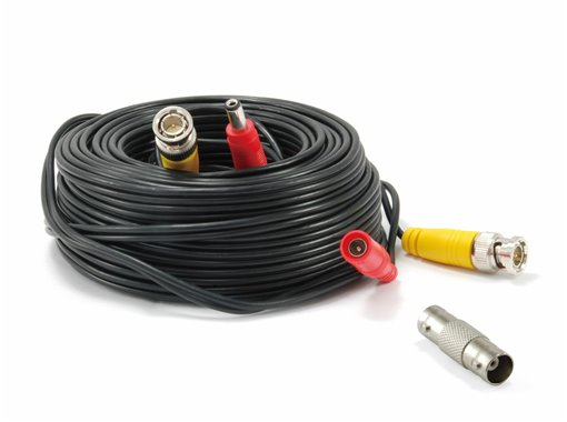 CAS-5018 cable coaxial 18 m BNC CC Negro