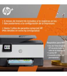 OfficeJet Pro Impresora multifunción HP 9010e, Color, Impresora para Oficina pequeña, Imprima, copie, escanee y envíe por fax, H