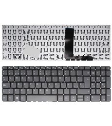 TECLADO PARA PORTÁTIL LENOVO IDEAPAD 320-15ABR 320-15IAP 320-15AST 320-15IKB GRIS WIN8 SIN MARCO