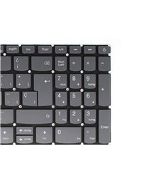 TECLADO PARA PORTÁTIL LENOVO IDEAPAD 320-15ABR 320-15IAP 320-15AST 320-15IKB GRIS WIN8 SIN MARCO