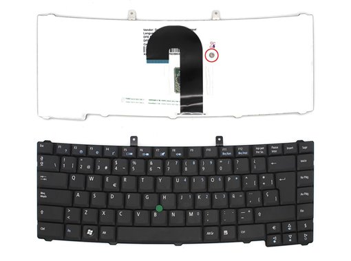 Tastatur für Laptop ACER TRAVELMATE 6410 TM6490 TM6492 TM6410 TM6460