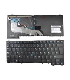 Teclado para DELL Latitude E5440 Negro  (con point, Backlit,  Win8) 