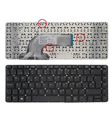 TECLADO PARA PORTÁTIL HP PROBOOK 440 G0 440 G1 445 G1 NEGRO (SIN MARCO SIN FOIL PARA WIN8)