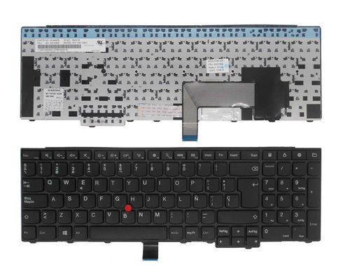 TECLADO PARA PORTÁTIL LENOVO THINKPAD E531 E540 T540 04Y2358 NEGRO