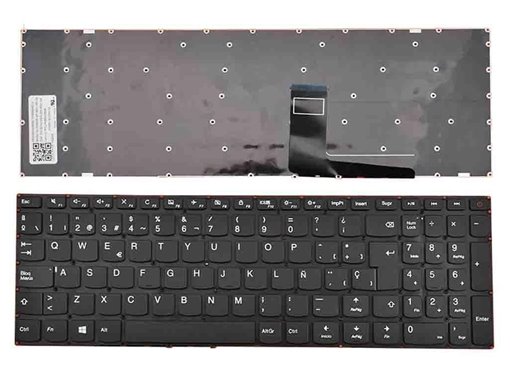 TECLADO PARA PORTÁTIL LENOVO IDEAPAD 110-15ACL 110-15AST 110-15IBR NEGRO