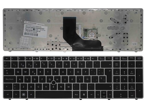 TECLADO PARA PORTÁTIL HP PROBOOK 6560B ELITEBOOK 8560P MP-10G86B06886