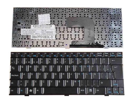 TECLADO PARA PORTÁTIL EXO B10 NEGRO MP-08A76E0-F51