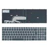 TECLADO PARA PORTÁTIL HP PROBOOK 450 G5 455 G5 470 G5 NEGRO CON MARCO PLATA