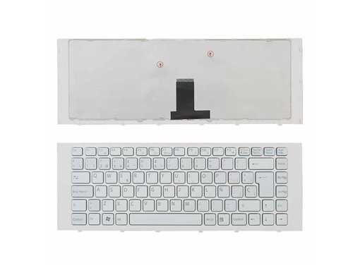 TECLADO PARA PORTÁTIL SONY VAIO VPC-EG BLANCO