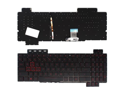 TECLADO RETROILUMINADO PARA PORTÁTIL ASUS TUF GAMING FX504 FX504GD FX504GE FX504GM SERIES