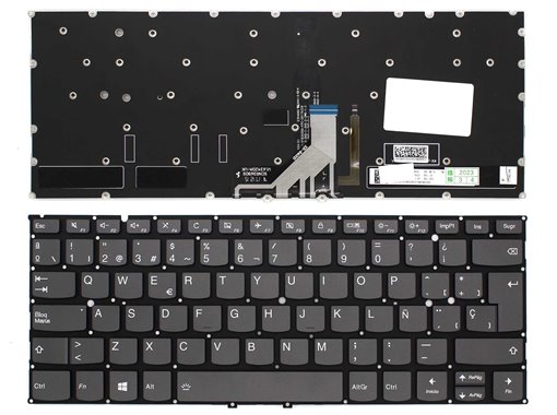TECLADO RETROILUMINADO PARA PORTÁTIL LENOVO YOGA 920-13IKB YOGA 6 PRO TECLADO RETROILUMINADO PARA PORTÁTIL LENOVO YOGA 920-13IKB YOGA 6 PRO