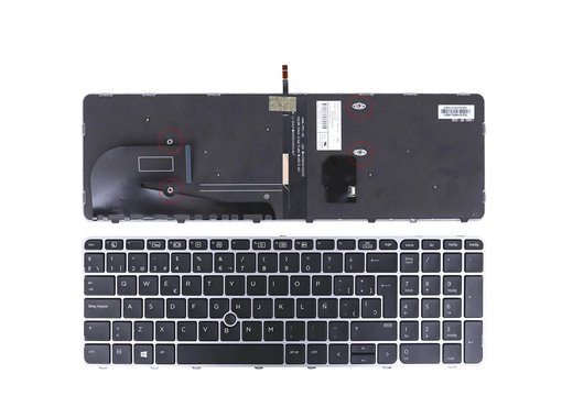 TECLADO PARA PORTÁTIL HP ELITEBOOK 755 G3 755 G4 850 G3 850 G4 ZBOOK 15U G3 15U G4