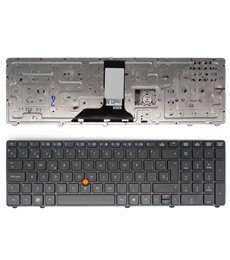 TECLADO PARA PORTÁTIL HP ELITEBOOK 8760W 8760P 8770P 8770W CON MARCO