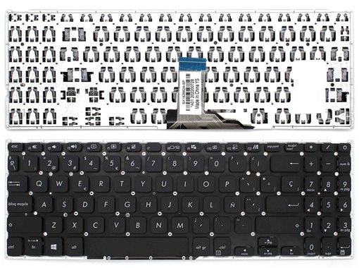 Clavier pour ordinateur portable ASUS X509 X509D X509DA X509DJ