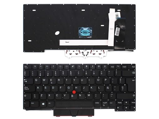 TECLADO PARA PORTÁTIL LENOVO THINKPAD E14 R14 S3 GEN2 NEGRO