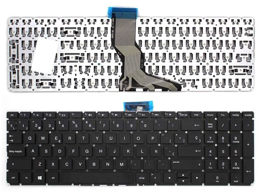 Clavier pour ordinateur portable HP 250 G6 255 G6 OMEN 17-W00 17-W100 17-W200 (INTRO PEQUEÑO)