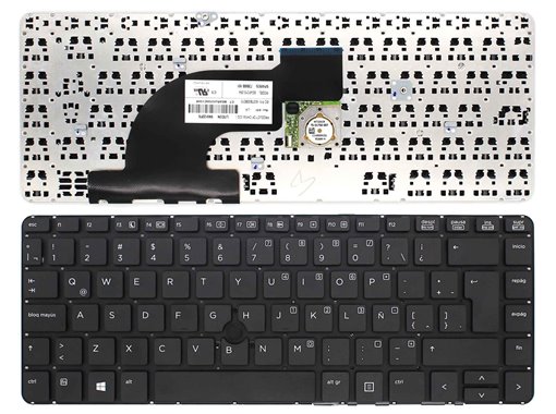 TECLADO PARA PORTÁTIL HP PROBOOK 640 G1 645 G1 NEGRO CON MARCO TECLADO PARA PORTÁTIL HP PROBOOK 640 G1 645 G1 NEGRO CON MARCO