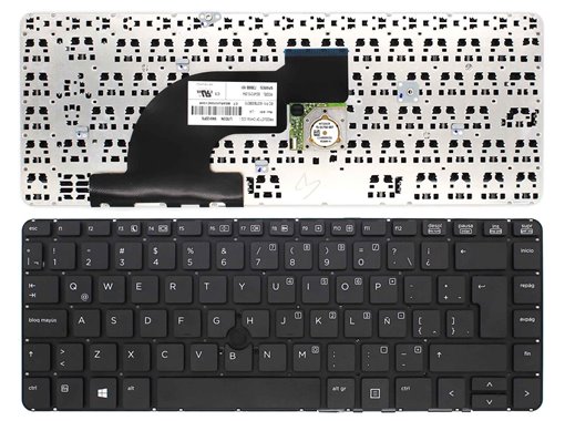 TECLADO PARA PORTÁTIL HP PROBOOK 640 G1 645 G1 NEGRO CON MARCO