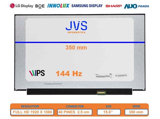 Bildschirm B156HAN08.0 HW3A entspiegelt 15.6 zoll [Neu]