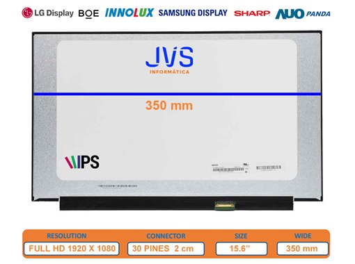 Tela NV156FHM-N69 V8.0 Fosca 15.6 polegadas [Nova]