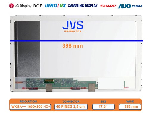 LTN173KT01 Dalle Écran lumineux de 17,3 pouces