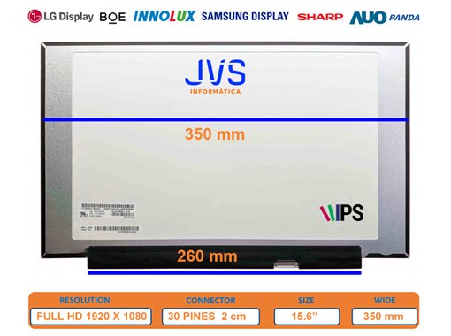 Bildschirm N156HCE-EN1 entspiegelt 15.6 zoll [Neu]