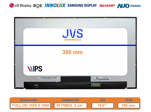 Pantalla LP156WFC(SP)(M1) Mate 15.6 pulgadas [Nueva]