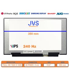 Tela LQ156M1JW05 Matte 15,6" 240Hz FullHD [Novo]