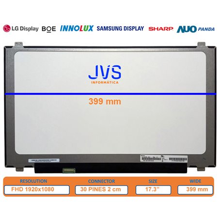 Écran LCD 17.3" LED B173HAN01.1 | Compatible Portable 1080p | Garantie 1 An