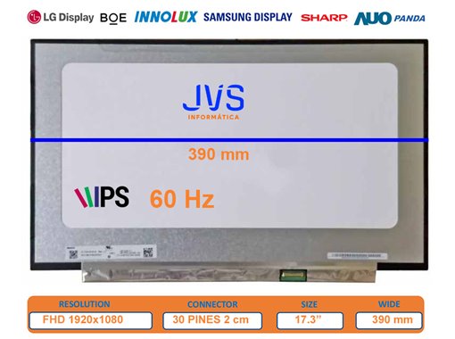 Tela NV173FHM-N47 V3.0 Mate 17.3 polegadas [Novo]