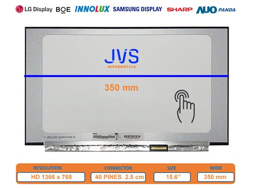 Pantalla táctil N156BGN-E43 Brillo 15.6 pulgadas [Nueva]