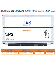 Écran NV156FHM-N34, NV156FHM-A21, B156HAT01.0 pour Dell Latitude E5570, écran tactile 15,6 pouces Luminosité 0J125V