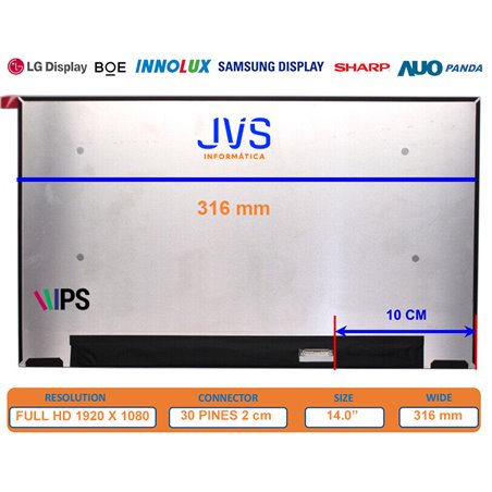 Dalle LCD 15.0 Pouces HannStar HSD150PX14 – Mat – Format 4:3 – Occasion