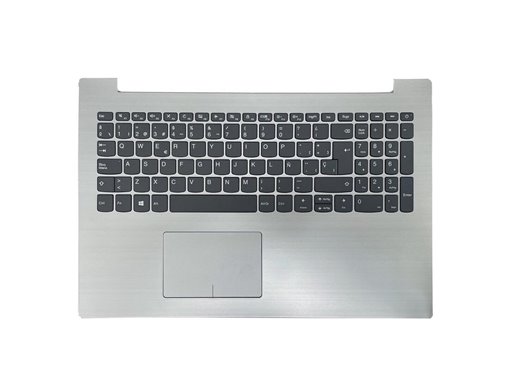 CARCASA SUPERIOR CON TECLADO PARA PORTÁTIL LENOVO IDEAPAD 320-15IAP 320-15IKB 320-15IS PLATA