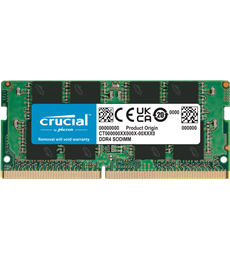 Mémoire Crucial SODIMM DDR4 8 Go 3 200 MHz CL22