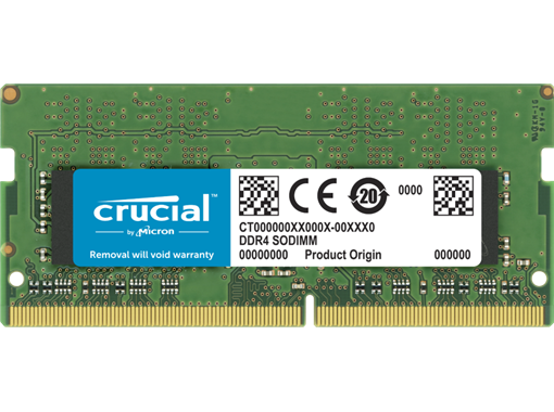 MEMOIRE  CRUCIAL SODIMM DDR4 32GB 3200Mhz CL22 1.2V