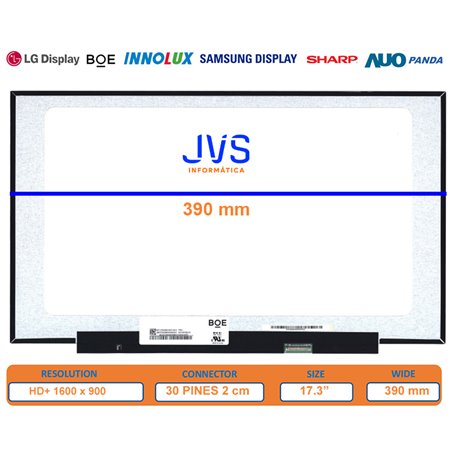 A Plus Screen 16.0 Zoll WUXGA IPS Display 1920x1200 - Kompatibel Mit HP N26436-JQ1 Laptop