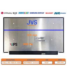 LCD-Bildschirm LQ156M1JW23  40 pin narrow FHD 300 Hz IPS matte