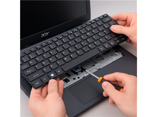 Substituir o teclado nos portáteis Acer