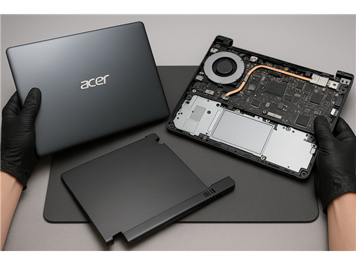 Gehäuseaustausch bei Acer-Laptops